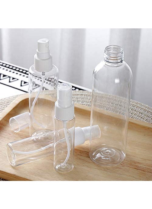 The Dab Hand Company 100 Ml Empty Pet Bottle With Mist Spray Pump Atomizer PACK OF 5 PC