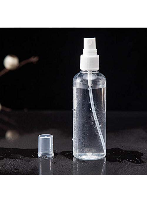 The Dab Hand Company 100 Ml Empty Pet Bottle With Mist Spray Pump Atomizer PACK OF 5 PC