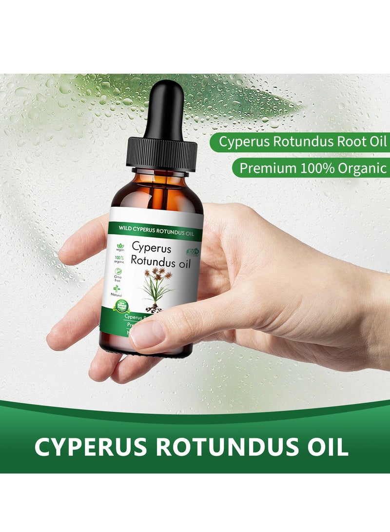 WILD Cyperus Rotundus Oil, Cyperus Oil Hair Removal,Nut Grass Oil,Hair Removal Oil,Body Hair Removal Oil,Topical Cyperus Rotundus Oil,Cyperus Rotundus Essential Oil,Naturally Reducing Body Hair Growth 60 ml - Image 5