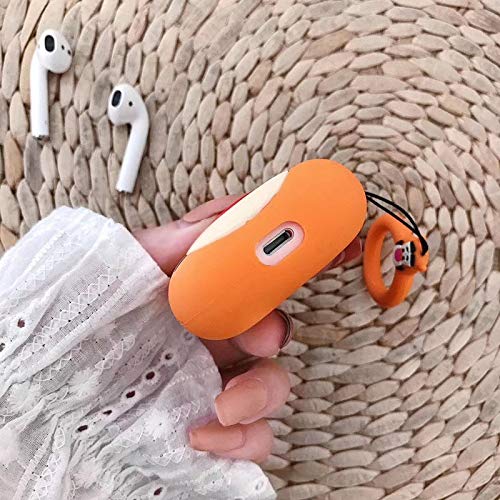 LEWOTE Silicone Funny Case Cover Compatible for Apple Airpods 1&2[Cute Animal Design](Cute Tiger) - Image 5