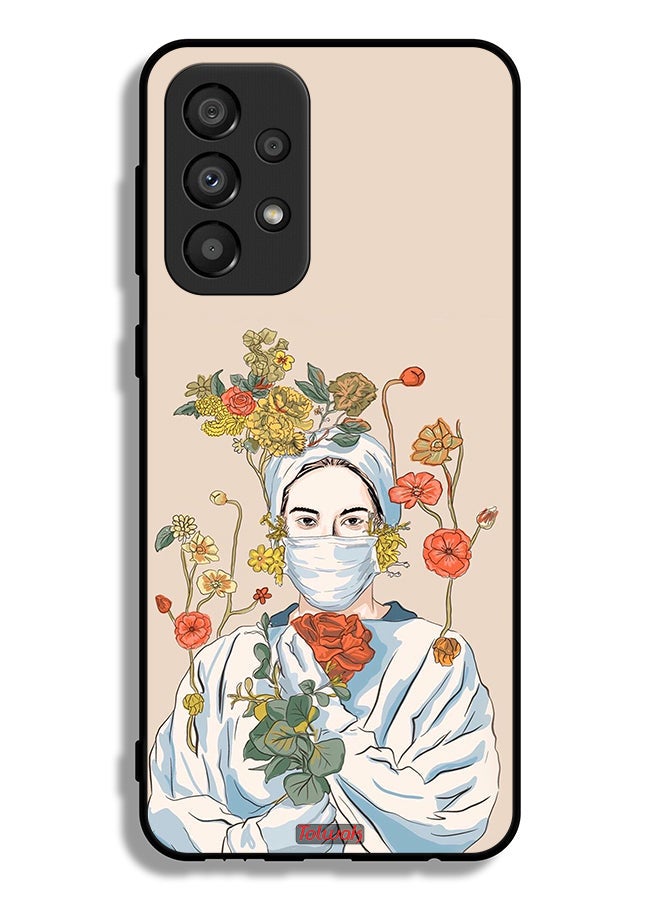 Tolwak Samsung Galaxy A33 5G Protective Case Cover Nurse Art - Image 1