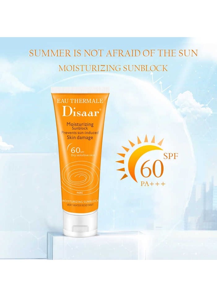 Disaar Moisturizing Sunblock Sunscreen Cream SPF60 80ml  - Image 3