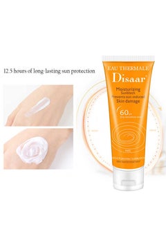 Disaar Moisturizing Sunblock Sunscreen Cream SPF60 80ml  - Image 4