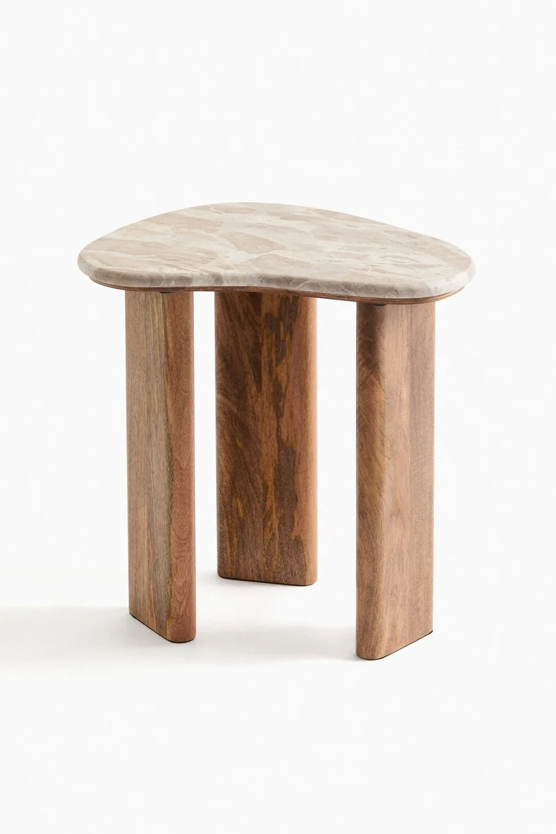 H&M Marble-top side table