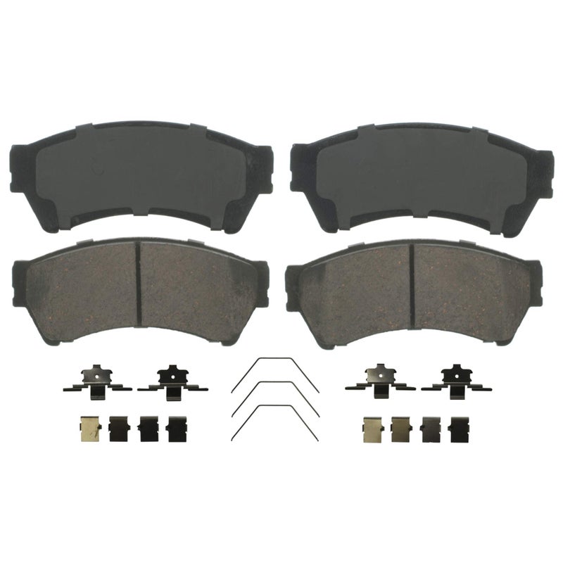 Wagner QuickStop ZD1164 Front Disc Brake Pad Set Ceramic for Ford Fusion