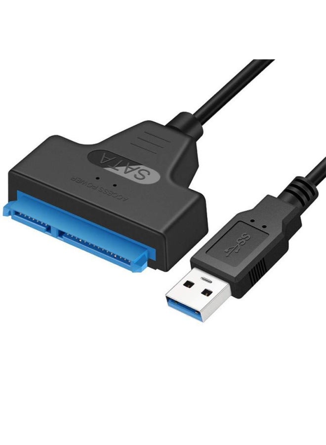 SATA To USB3.0 Easy Drive Cable Hard Drive Cable Converter Reader Adapter Cable 2.5/3.5inch SATA-Color:SATA-with DC Version - Image 1