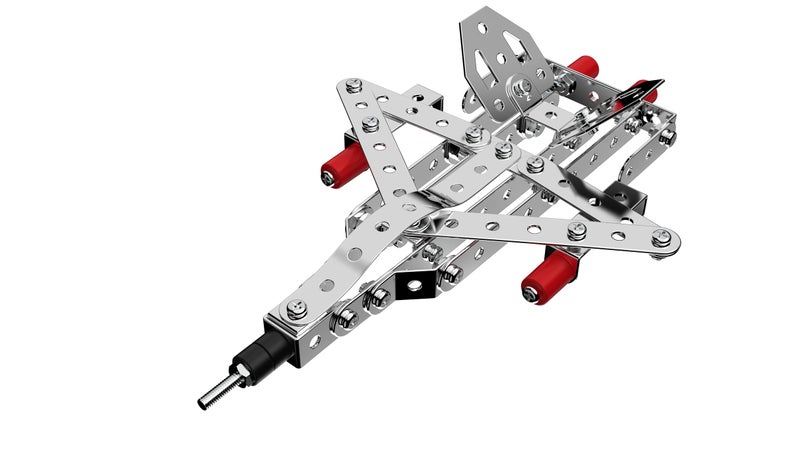 Mechanix Steel Mega - 202 Piece Building Kit I STEM/STEAM Toy for Adults, Kids, 8+, Families & Seniors | Made in India | Tools & Manual Included - Image 2