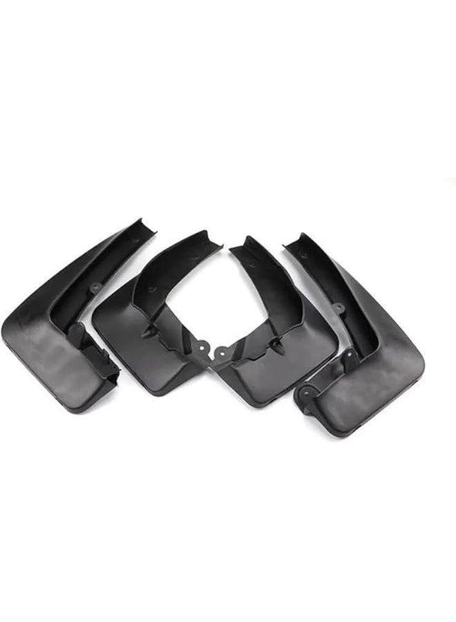 Black Mud Flaps Splash Guards 4PCS Set For BMW X1 E84 2010 2015 Front And Rear - Image 1
