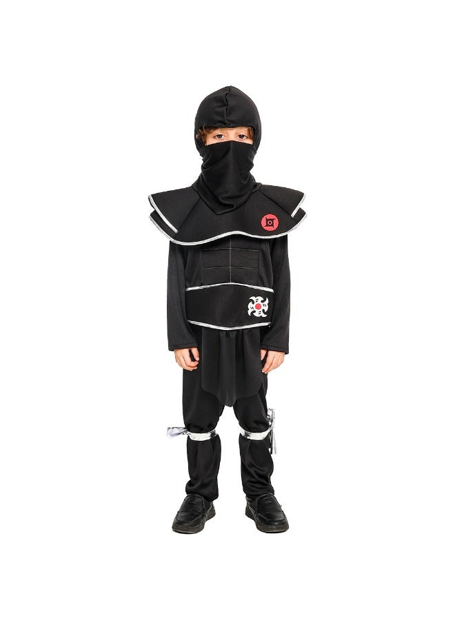 Halloween Japanese Ninja Costume Night-walking Attire Children's Cosplay Outfit Performance Costume Children's June 1st Performance Costume - Image 3