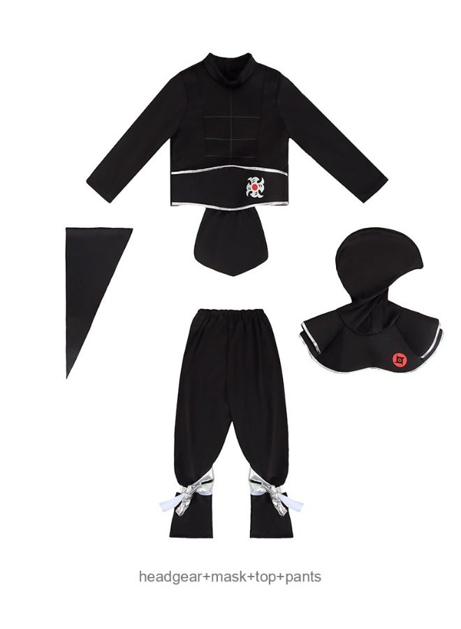 Halloween Japanese Ninja Costume Night-walking Attire Children's Cosplay Outfit Performance Costume Children's June 1st Performance Costume - Image 1