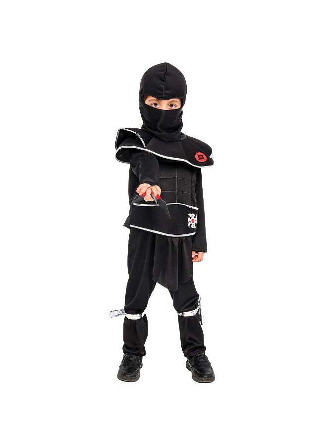 Halloween Japanese Ninja Costume Night-walking Attire Children's Cosplay Outfit Performance Costume Children's June 1st Performance Costume - Image 2