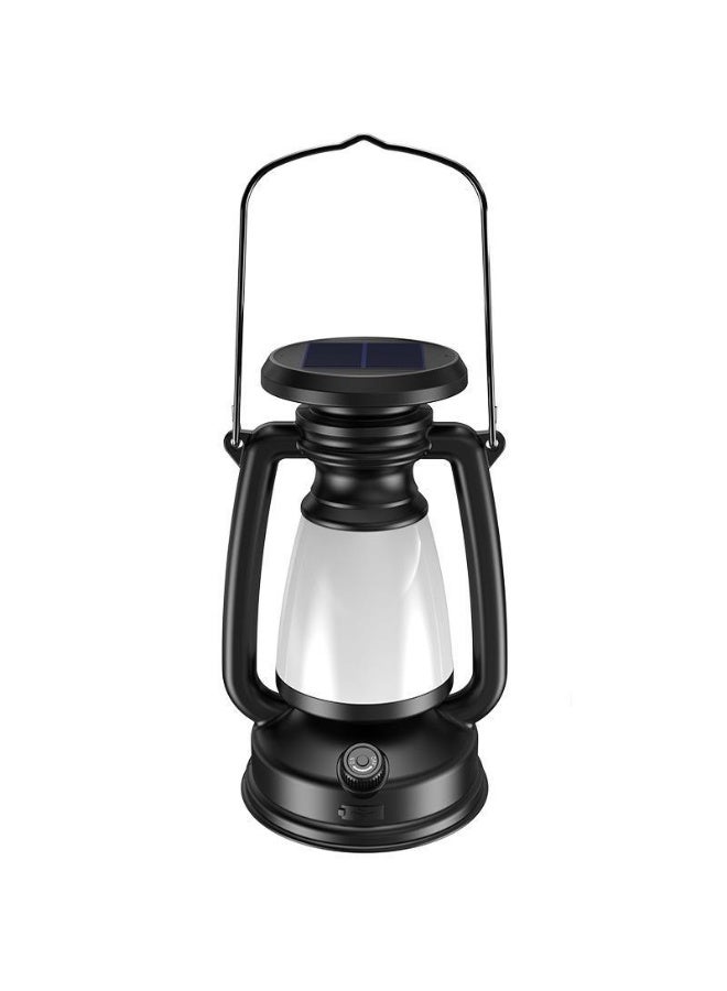 Type-C Fast Charging Camping Lantern - USB Solar-Powered Portable Multifunctional Outdoor Tent Light - Image 1