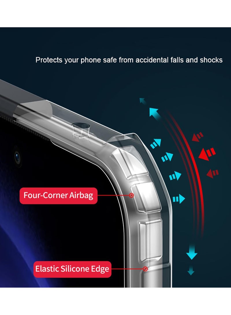 Clear Shockproof Phone Casing For Samsung Galaxy S25 Ultra Case Transparent Cover - Image 3