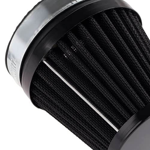 Mtsooning Motorcycle Pod Air Filter, 2.36" Round Tapered Intake Cleaner, Inlet Truck Cold Cone Replacement for Honda Kawasaki Suzuki ATV Kart Dirt Pit Bike - Image 5