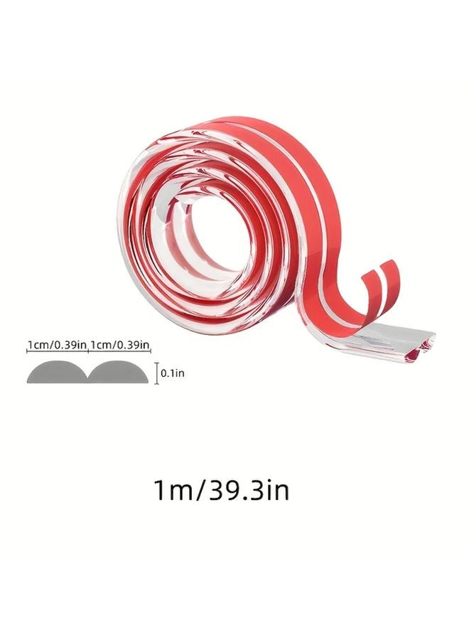 15x15mm Self Adhesive Safety Edge Protector 1181in Transparent Non Slip Shockproof Furniture Guard - Image 4