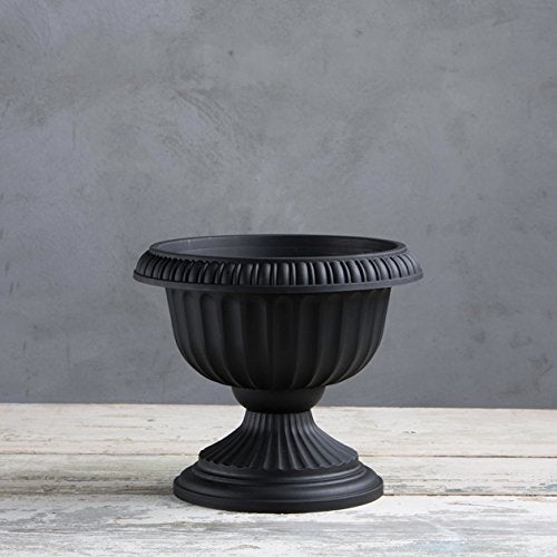 Root & Vessel Grecian Urn Planter, Black, 12-Inch - Image 2