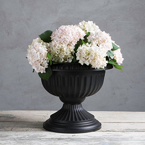 Root & Vessel Grecian Urn Planter, Black, 12-Inch - Image 3
