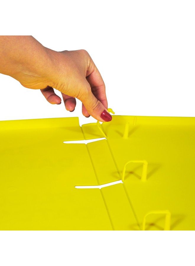 UniKeep Safety Data Sheets (SDS) Binder - 1.0 Ring Capacity, (3 Poly Rings) - Image 3