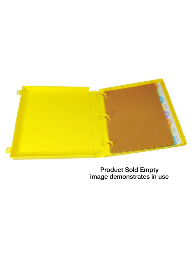 UniKeep Safety Data Sheets (SDS) Binder - 1.0 Ring Capacity, (3 Poly Rings) - Image 5