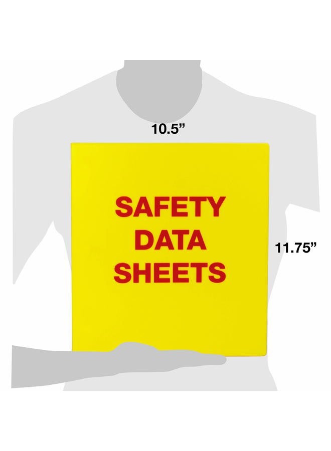 UniKeep Safety Data Sheets (SDS) Binder - 1.0 Ring Capacity, (3 Poly Rings) - Image 4