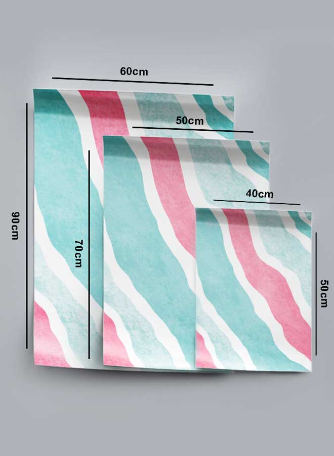 LOWHA Poster Painting Art With Four Separate Pieces Of Double-Sided Stickers Abstract For Home Bedroom Living Room And Office Decor - Image 4