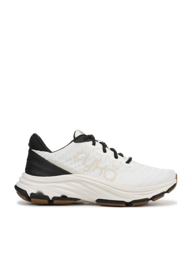 Ryka Womens Devotion X Max RS Walking Shoes White Black 8 M - Image 1