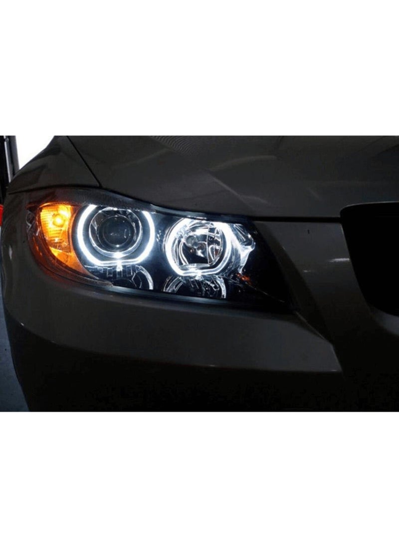 EC Shop Clskngarage Single Lampholder with Lens ORANGE33 LED Flat Nail 1156 LED Bulb & Signal  - Image 4