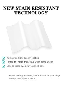 Meishida Magnetic Dry Erase White Board Sheet for Fridge , Whiteboard, 3 Pens and Eraser - Refrigerator White Board Planner & Organizer (42*30cm)  - Image 4