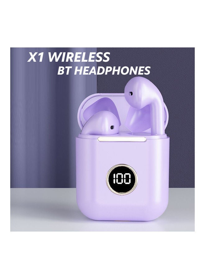 NIBEMINENT X1 Semi-In-Ear Wireless Bluetooth Headset Black - Image 5