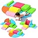 cjdropshipping 8 Piece Toddler Climbing BlocksSoft Play Climbing Toys Indoor for Toddlers Ideal Crawling and Exploration Play Set for Baby GymToddler Playground Rainbow Color 8pcs - Image 3
