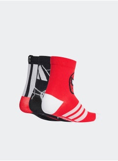 Adidas Kids 3 Pack Spider-Man Graphics Socks  - Image 2