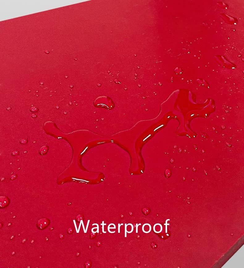 LMS Flexible Heat Resistant Silicone Rubber Sheeting, High Temp,Smooth Finish, Red 1/8 by 12 by 12 inch - Image 4