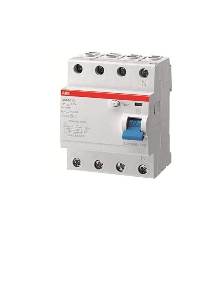 ABB ABB Earth leakage circuit breaker 100A 4P 300MA F204 100A/0.30 (ELCB)2CSF204005R3900 (F664)  - Image 3