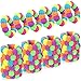 Honoson 24 Pcs Spiky Sensory Bracelet Anxiety Sensory Toys Fidget Toy Stress Relief Spiky Rings Rainbow No Latex Flexible Stretchy Wearable Toy Bracelet for Adults Kids Children - Image 2