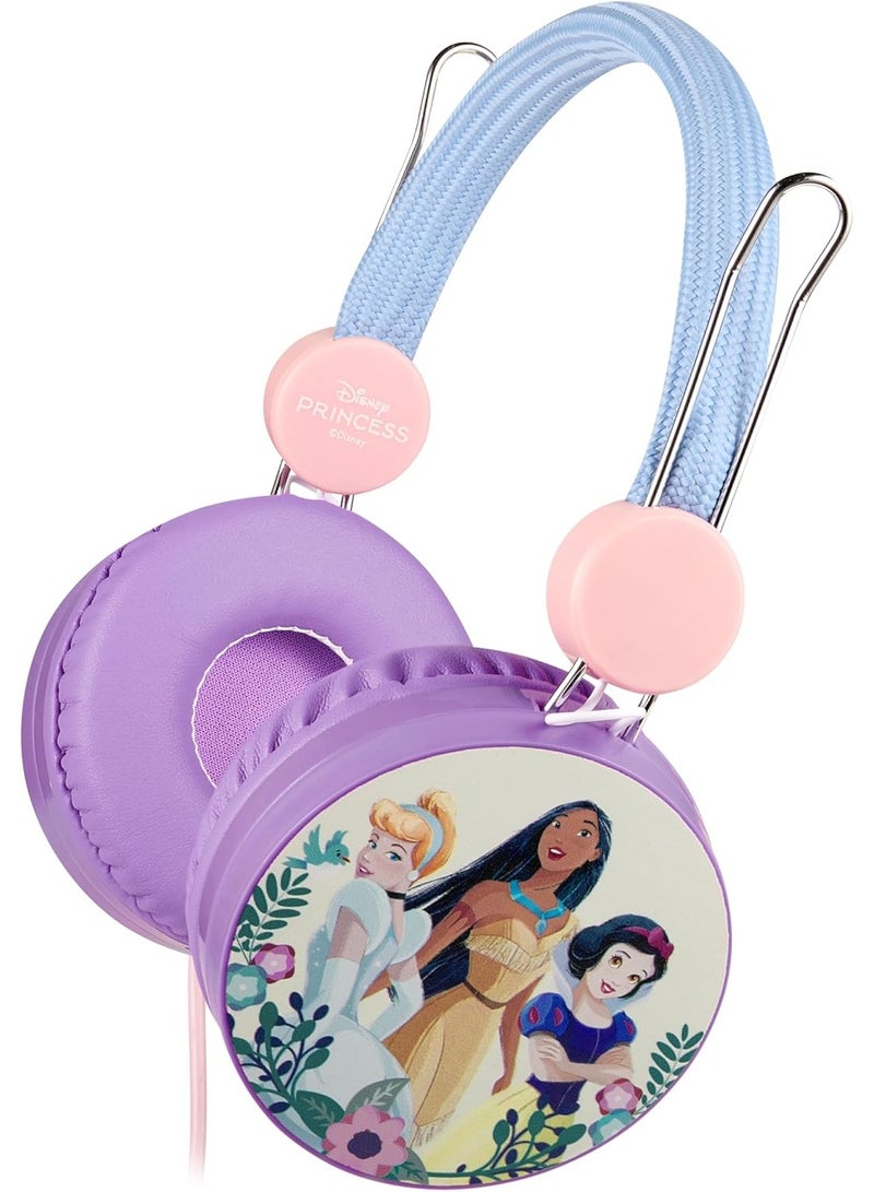 Volkano Disney Princess Aux Headphone With Stickers (DY-10903-PC2) - Image 1