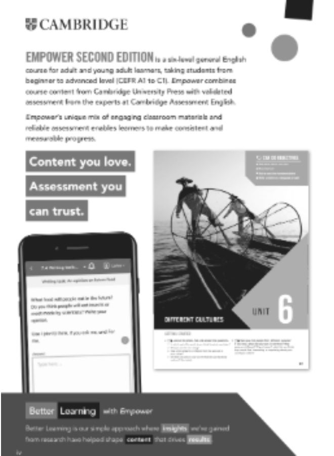 Cambridge Empower - English Course for adults - English language teaching and methodological kit for adults _ second edition _ level B1Plus_Teachers_Book - Image 2