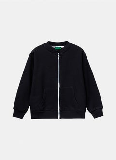 Zip-Up Logan Print Sweatshirts