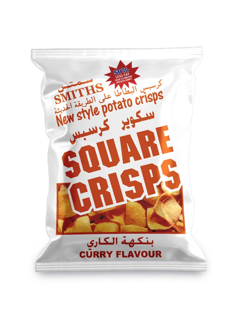 Smiths Curry Square Chips 25g - Image 1