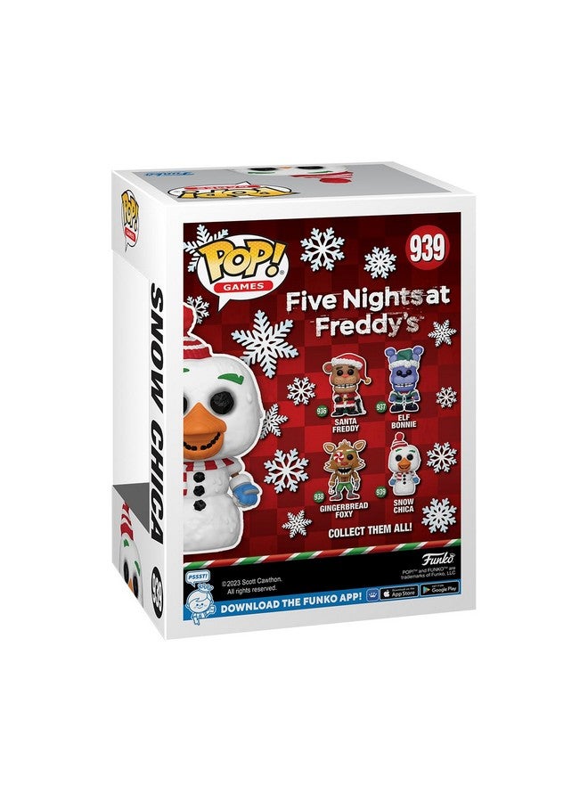 Funko POP! Games: Five Nights at Freddy's (FNAF)- Snow Chica - Collectable Vinyl Figure - Gift Idea - Official Merchandise - for Kids & Adults - Image 3