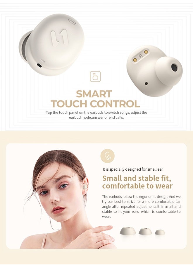 havit Wireless Bluetooth Earbuds with Hi-Fi Stereo Sound & Noise Reduction, Ideal for Studying, Working & Traveling, Black  - Image 3