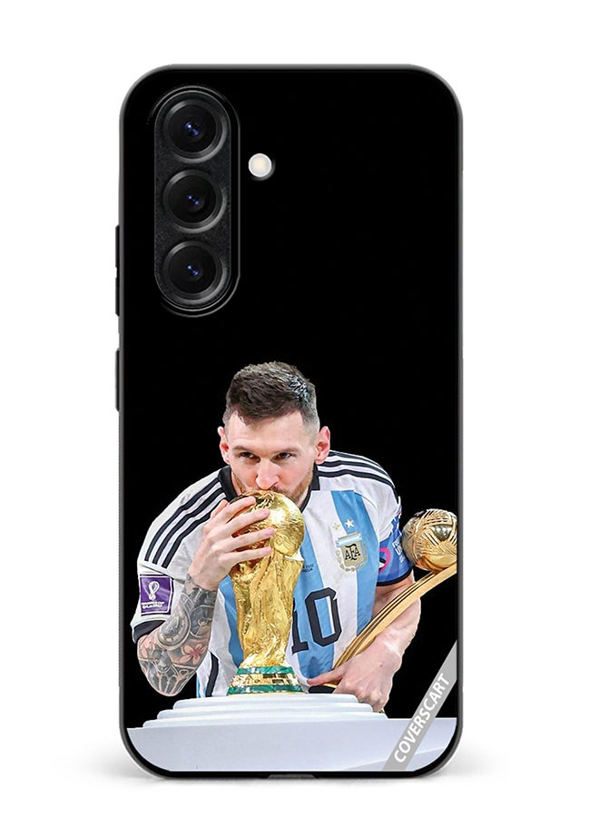 Protective Case Cover For Samsung Galaxy S25 Plus Messi Design Multicolour