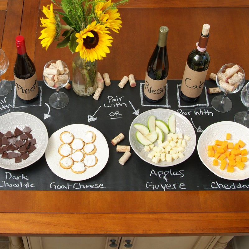 Con-Tact Brand Creative Covering Chalkboard Self-Adhesive Shelf Liner, 18'' x 6', Black - Image 2