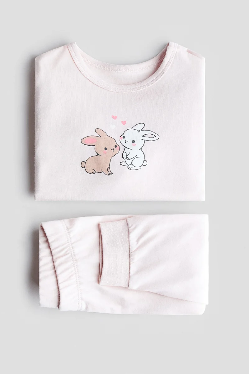 H&M 2-pack printed cotton pyjamas