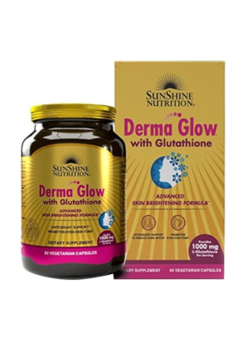 SUNSHINE NUTRITION ديرما جلو 1000 ملغ 60 حبة