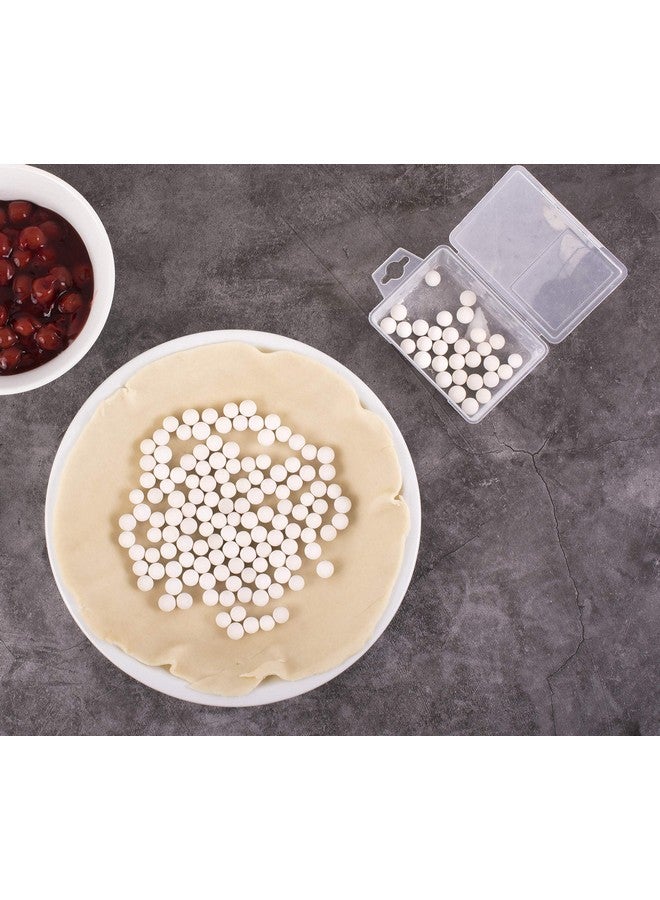 مسز. أندرسون بايكنغ أوزان خبز الفطائر من السيدة أندرسون | خرزات من الخزف الحجري الطبيعي للخبز الأعمى | مقاومة للحرارة، آمنة على الطعام، سهلة الاستخدام | تمنع الانكماش والانتفاخ والفقاعات | كرات فردية مثقّبة - Image 4