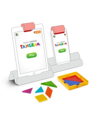 Osmo Genius Tangram For Iphone Ipad & Fire Tablet Ages 6 10 Use Shapes/Colors To Solve For Visual Puzzles (500+) Educational Learning Games Stem Toy Gifts Boy & Girl (Osmo Base Required) - pzsku/ZB5CBA6F127A15B67E5FFZ/45/_/1692171217/2bbb2a1b-d7b5-450a-9be8-e6c7bae90d82