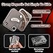 D.G.PLAYER DGPLAYER Fidget Toys Adults Pendants Magnetic Fidget Slider to Relieve Stress Tension Anxiety Improve Focus Find Inspiration Portable Design Grey - Image 4