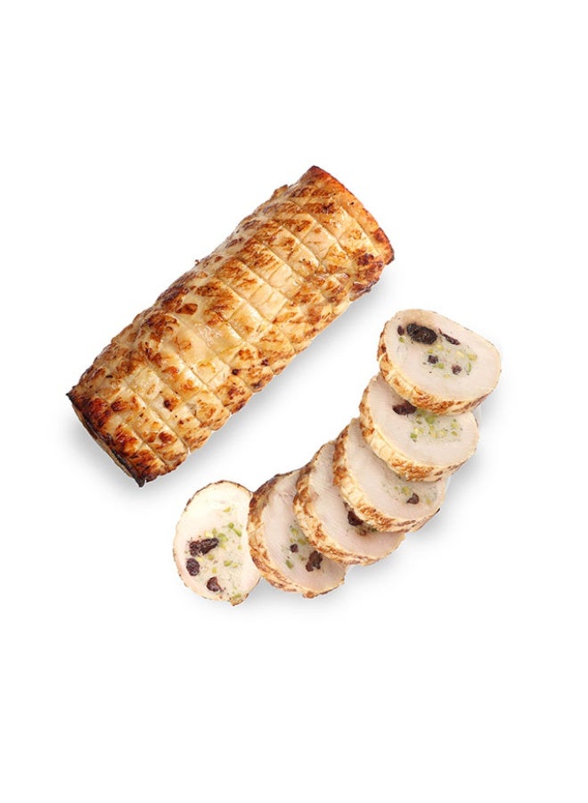 Turkey Roulade, Prunes & Pistachio - 700g to 800g, UAE