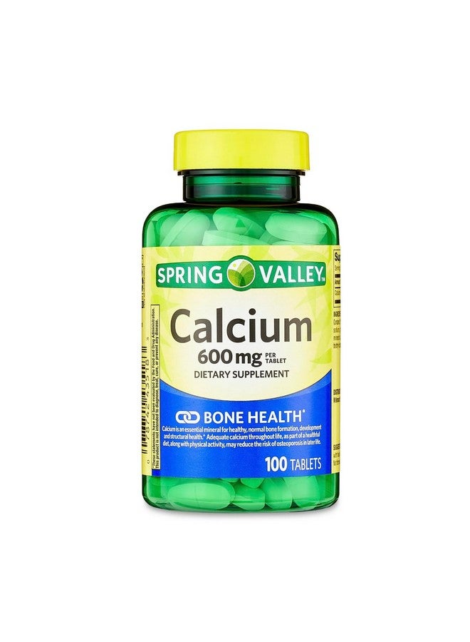 Spring Valley - Calcium 600 mg (Pack of 2) 200 Total Coated Tablets
