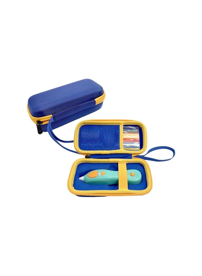 حقيبة Case for Start+ Essentials 2023 2024 لمجموعة أقلام الطباعة ثلاثية الأبعاد، وموفر تخزين لحنكات الطباعة، وكابلات USB وغيرها من الملحقات، مع حزام للمعصم. - Image 1